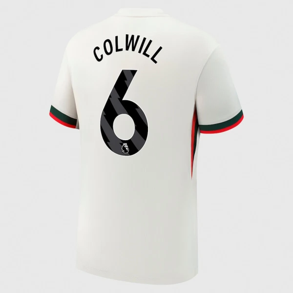 Günstige Chelsea Colwill 6 Herrentrikot Auswärts 2025/26 Kurzarm