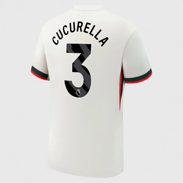 Günstige Chelsea Cucurella 3 Herrentrikot Auswärts 2025/26 Kurzarm