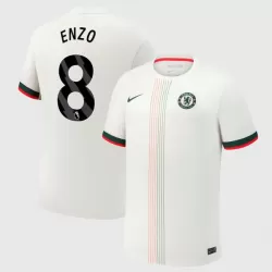 Günstige Chelsea Enzo 8 Herrentrikot Auswärts 2025/26 Kurzarm Günstige Chelsea Enzo 8 Herrentrikot Auswärts 2025/26 Kurzarm