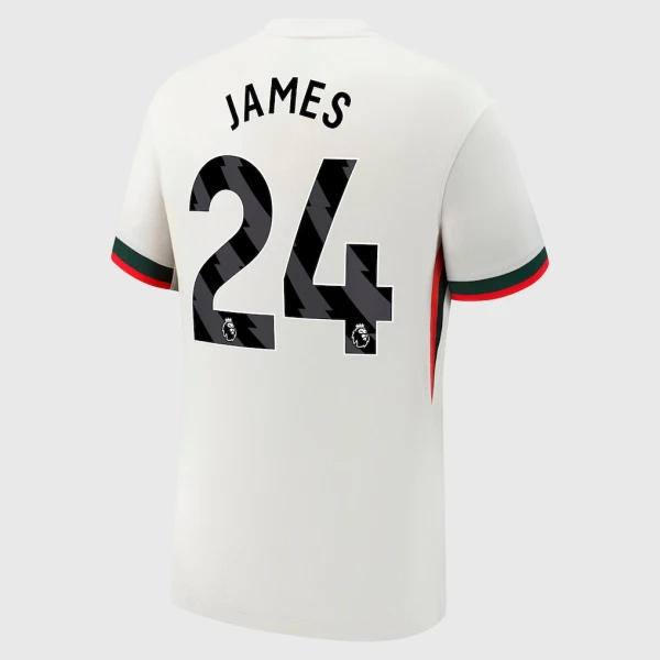 Günstige Chelsea James 24 Herrentrikot Auswärts 2025/26 Kurzarm