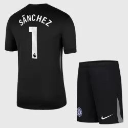 Günstige Chelsea Sanchez 1 Torwart Kindertrikot 2025/26 Kurzarm