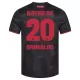 Günstige Bayer 04 Leverkusen Alejandro Grimaldo 20 Kindertrikot Heim 2025/26 Kurzarm