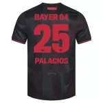 Günstige Bayer 04 Leverkusen Exequiel Palacios 25 Herrentrikot Heim 2025/26 Kurzarm