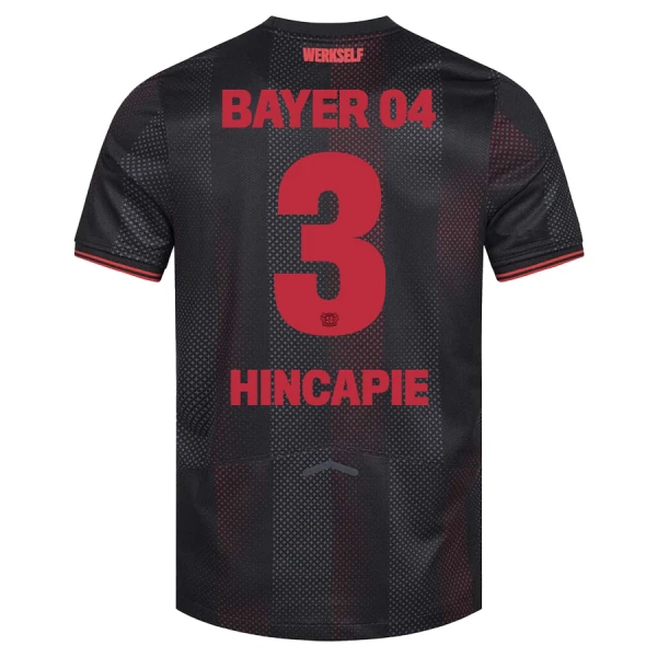 Günstige Bayer 04 Leverkusen Piero Hincapie 3 Herrentrikot Heim 2025/26 Kurzarm Günstige Bayer 04 Leverkusen Piero Hincapie 3 Herrentrikot Heim 2025/26 Kurzarm