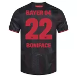 Günstige Bayer 04 Leverkusen Victor Boniface 22 Herrentrikot Heim 2025/26 Kurzarm