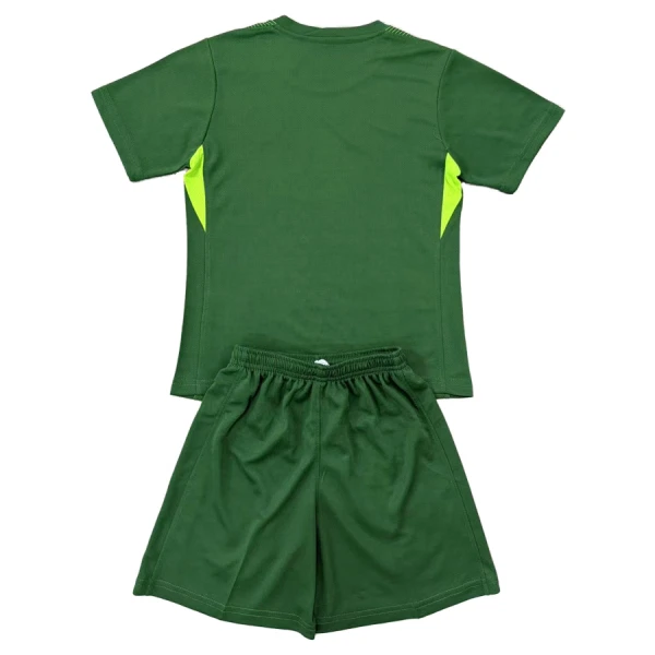 Günstige Chelsea Torwart Kindertrikot 2025/26 Kurzarm Grüne