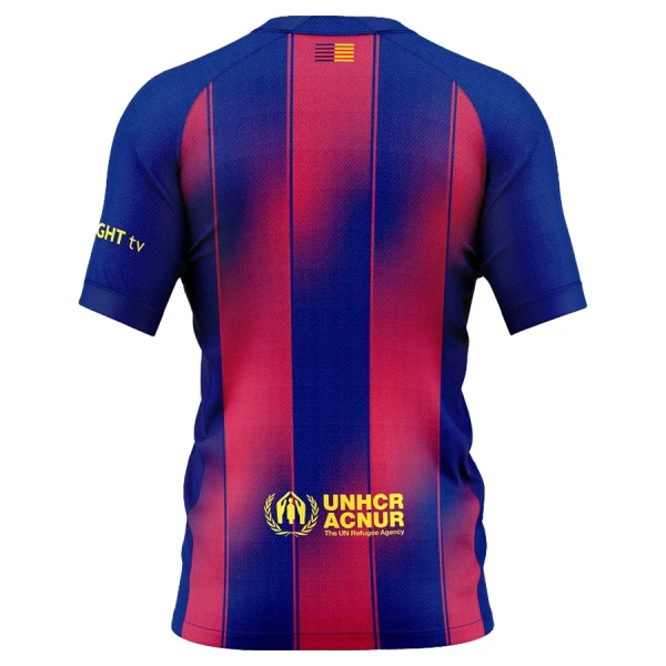 Günstige FC Barcelona Kindertrikot Heim 2025/26 Kurzarm