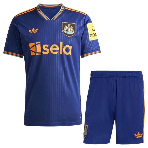 Günstige Newcastle United Kindertrikot Ausweich 2025/26 Kurzarm Günstige Newcastle United Kindertrikot Ausweich 2025/26 Kurzarm