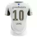 Günstige PSV Eindhoven Lang 10 Herrentrikot Ausweich 2025/26 Kurzarm