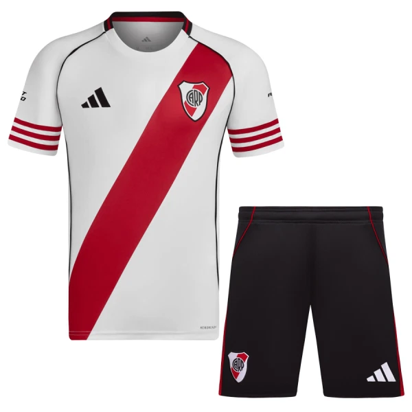 Günstige River Plate Kindertrikot Heim 2025/26 Kurzarm Günstige River Plate Kindertrikot Heim 2025/26 Kurzarm