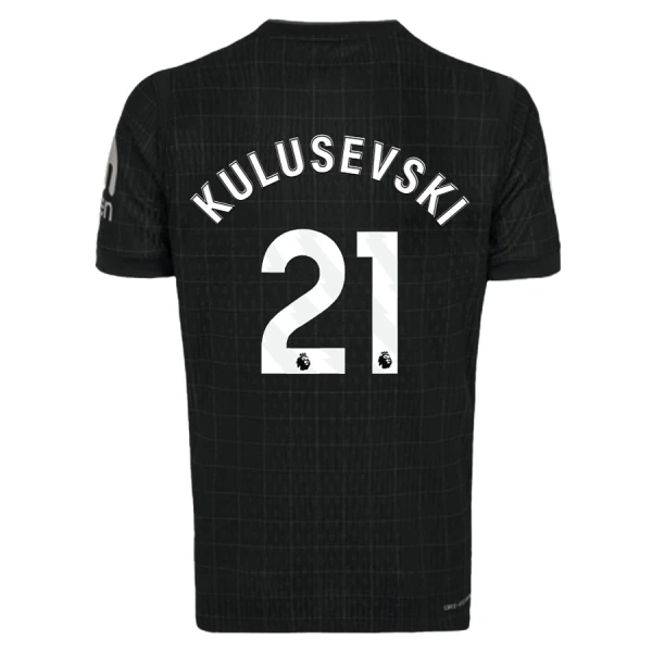 Günstige Tottenham Hotspur Kulusevski 21 Kindertrikot Auswärts 2025/26 Kurzarm