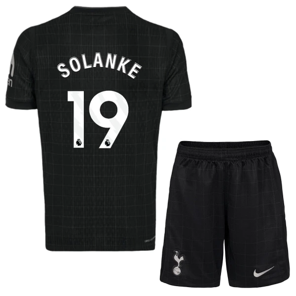 Günstige Tottenham Hotspur Solanke 19 Kindertrikot Auswärts 2025/26 Kurzarm Günstige Tottenham Hotspur Solanke 19 Kindertrikot Auswärts 2025/26 Kurzarm