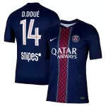 Günstige Paris Saint-Germain Desire Doue 14 Herrentrikot Heim 2025/26 Kurzarm