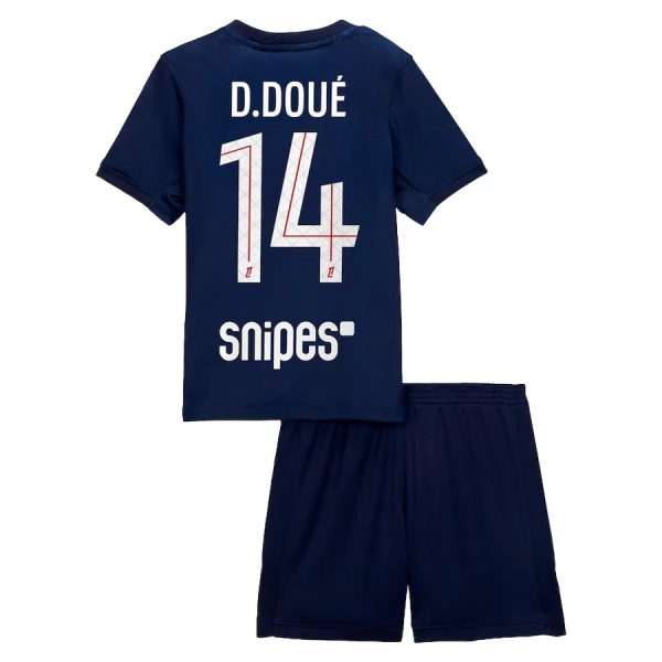 Günstige Paris Saint-Germain Desire Doue 14 Kindertrikot Heim 2025/26 Kurzarm Günstige Paris Saint-Germain Desire Doue 14 Kindertrikot Heim 2025/26 Kurzarm