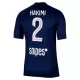 Günstige Paris Saint-Germain Hakimi 2 Herrentrikot Heim 2025/26 Kurzarm