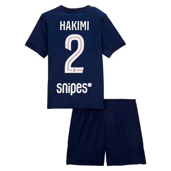 Günstige Paris Saint-Germain Hakimi 2 Kindertrikot Heim 2025/26 Kurzarm Günstige Paris Saint-Germain Hakimi 2 Kindertrikot Heim 2025/26 Kurzarm