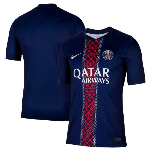 Günstige Paris Saint-Germain Herrentrikot Heim 2025/26 Kurzarm Günstige Paris Saint-Germain Herrentrikot Heim 2025/26 Kurzarm