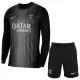 Günstige Paris Saint-Germain Torwart Kindertrikot 2025/26 Langarm Günstige Paris Saint-Germain Torwart Kindertrikot 2025/26 Langarm
