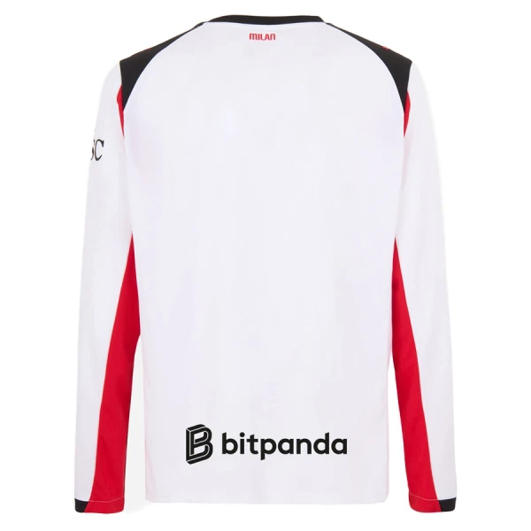 Günstige AC Mailand Herrentrikot Auswärts 2025/26 Langarm
