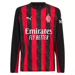 Günstige AC Mailand Herrentrikot Heim 2025/26 Langarm Günstige AC Mailand Herrentrikot Heim 2025/26 Langarm
