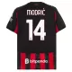 Günstige AC Mailand Modrić 14 Herrentrikot Heim 2025/26 Kurzarm Günstige AC Mailand Modrić 14 Herrentrikot Heim 2025/26 Kurzarm