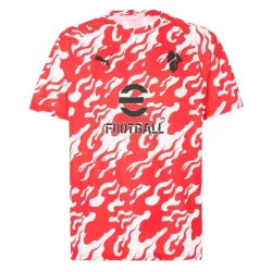 Günstige AC Mailand Pre-Match Herrentrikot 2025/26 Kurzarm Rote Günstige AC Mailand Pre-Match Herrentrikot 2025/26 Kurzarm Rote