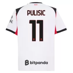 Günstige AC Mailand Pulisic 11 Herrentrikot Auswärts 2025/26 Kurzarm Günstige AC Mailand Pulisic 11 Herrentrikot Auswärts 2025/26 Kurzarm