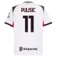 Günstige AC Mailand Pulisic 11 Herrentrikot Auswärts 2025/26 Kurzarm Günstige AC Mailand Pulisic 11 Herrentrikot Auswärts 2025/26 Kurzarm