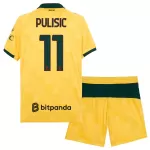 Günstige AC Mailand Pulisic 11 Kindertrikot Ausweich 2025/26 Kurzarm