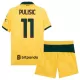 Günstige AC Mailand Pulisic 11 Kindertrikot Ausweich 2025/26 Kurzarm Günstige AC Mailand Pulisic 11 Kindertrikot Ausweich 2025/26 Kurzarm
