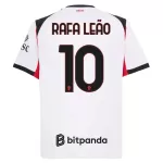 Günstige AC Mailand Rafael Leao 10 Herrentrikot Auswärts 2025/26 Kurzarm