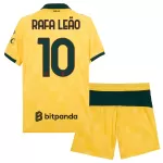 Günstige AC Mailand Rafael Leao 10 Kindertrikot Ausweich 2025/26 Kurzarm