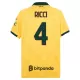 Günstige AC Mailand Ricci 4 Herrentrikot Ausweich 2025/26 Kurzarm Günstige AC Mailand Ricci 4 Herrentrikot Ausweich 2025/26 Kurzarm