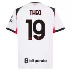 Günstige AC Mailand Theo 19 Herrentrikot Auswärts 2025/26 Kurzarm Günstige AC Mailand Theo 19 Herrentrikot Auswärts 2025/26 Kurzarm
