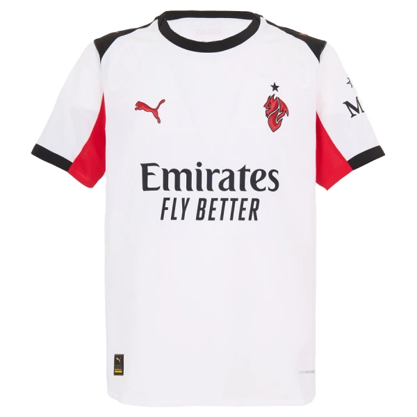 Günstige AC Mailand Theo 19 Herrentrikot Auswärts 2025/26 Kurzarm