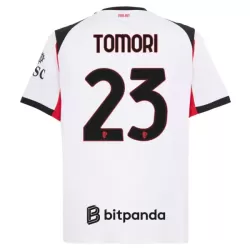 Günstige AC Mailand Tomori 23 Herrentrikot Auswärts 2025/26 Kurzarm Günstige AC Mailand Tomori 23 Herrentrikot Auswärts 2025/26 Kurzarm