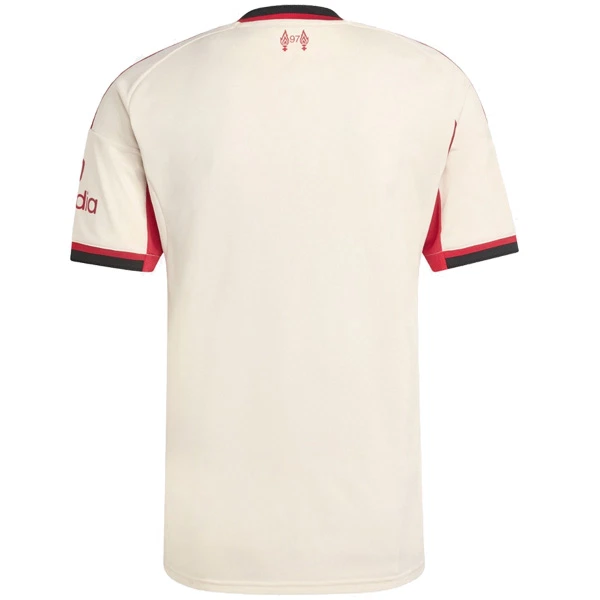 Günstige Liverpool Kindertrikot Auswärts 2025/26 Kurzarm