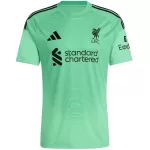 Günstige Liverpool Torwart Herrentrikot 2025/26 Kurzarm Grüne