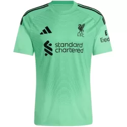 Günstige Liverpool Torwart Herrentrikot 2025/26 Kurzarm Grüne Günstige Liverpool Torwart Herrentrikot 2025/26 Kurzarm Grüne