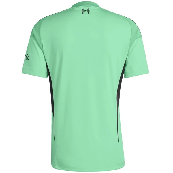 Günstige Liverpool Torwart Herrentrikot 2025/26 Kurzarm Grüne