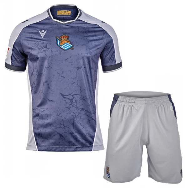 Günstige Real Sociedad Kindertrikot Auswärts 2025/26 Kurzarm Günstige Real Sociedad Kindertrikot Auswärts 2025/26 Kurzarm