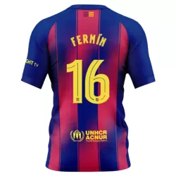 Günstige FC Barcelona Fermin 16 Herrentrikot Heim 2025/26 Kurzarm Günstige FC Barcelona Fermin 16 Herrentrikot Heim 2025/26 Kurzarm