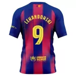 Günstige FC Barcelona Lewandowski 9 Herrentrikot Heim 2025/26 Kurzarm