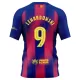Günstige FC Barcelona Lewandowski 9 Herrentrikot Heim 2025/26 Kurzarm Günstige FC Barcelona Lewandowski 9 Herrentrikot Heim 2025/26 Kurzarm