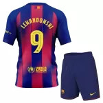 Günstige FC Barcelona Lewandowski 9 Kindertrikot Heim 2025/26 Kurzarm