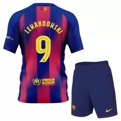 Günstige FC Barcelona Lewandowski 9 Kindertrikot Heim 2025/26 Kurzarm Günstige FC Barcelona Lewandowski 9 Kindertrikot Heim 2025/26 Kurzarm