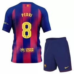 Günstige FC Barcelona Pedri 8 Kindertrikot Heim 2025/26 Kurzarm Günstige FC Barcelona Pedri 8 Kindertrikot Heim 2025/26 Kurzarm