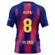Günstige FC Barcelona Pedri 8 Kindertrikot Heim 2025/26 Kurzarm