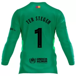 Günstige FC Barcelona Ter Stegen 1 Torwart Herrentrikot 2025/26 Langarm Günstige FC Barcelona Ter Stegen 1 Torwart Herrentrikot 2025/26 Langarm