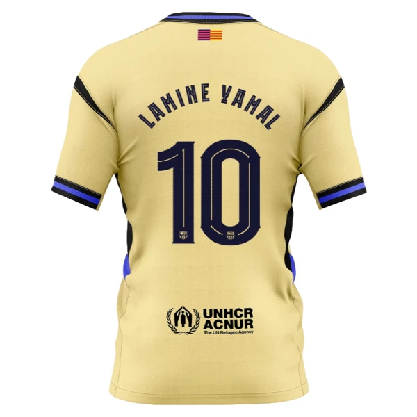Günstige FC Barcelona x Kobe Bryant Lamine Yamal 10 Herrentrikot Auswärts 2025/26 Kurzarm Günstige FC Barcelona x Kobe Bryant Lamine Yamal 10 Herrentrikot Auswärts 2025/26 Kurzarm
